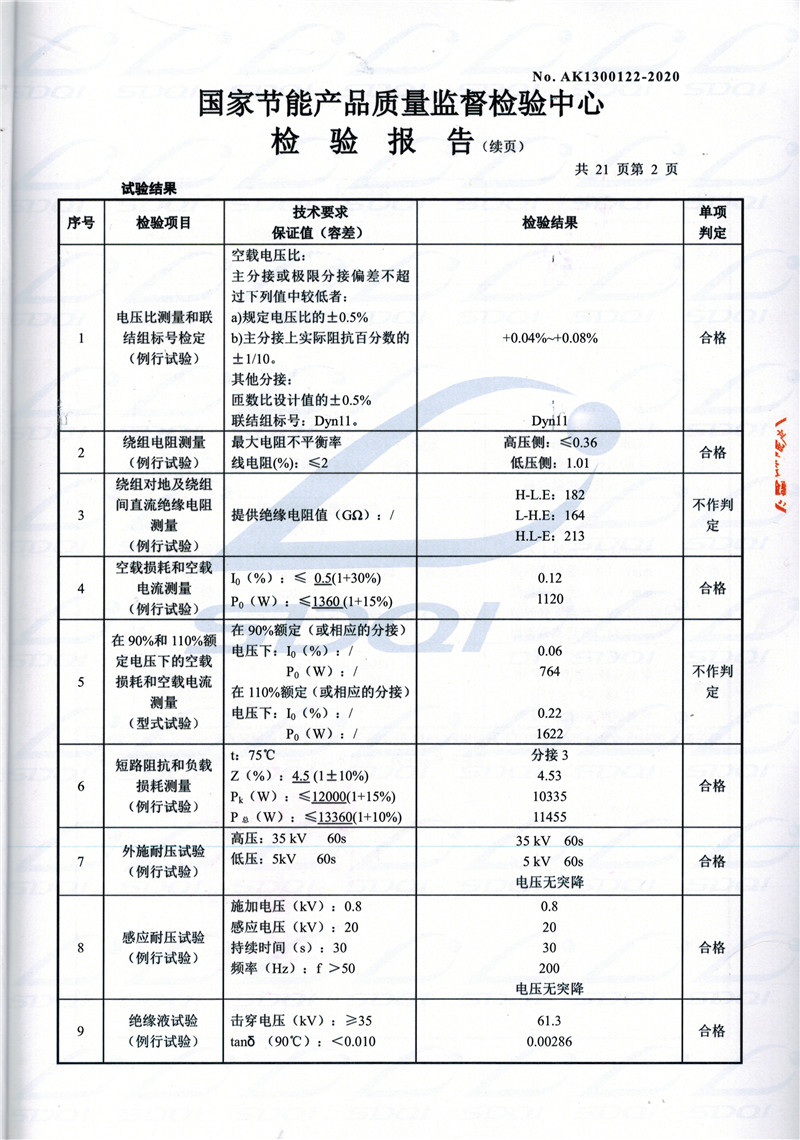 高低压试验报告-S11-1250鄱阳鄱阳鄱阳油浸式变压器-2.jpg